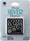 CousinDIY Plated Silver Elegance Metal Findings-Split Rings 6mm 25/Pkg